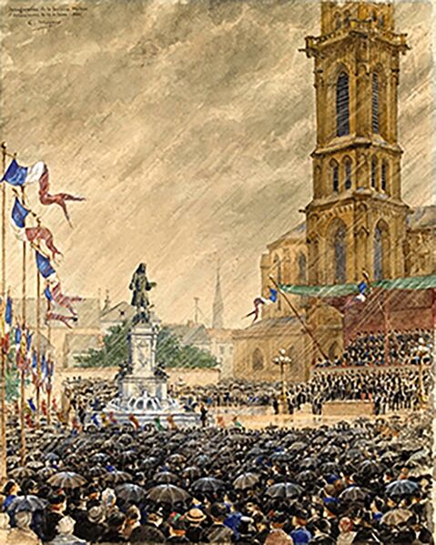 Fichier:Fontaine Watteau-Inauguration 1884.jpg